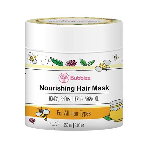 BUBBLZZ NOURISHING HAIR MASK WITH HONEY 250 ML