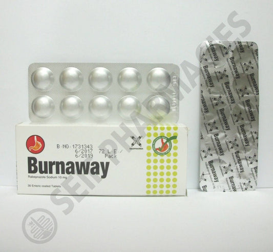 BURNAWAY 10 MG 30 TAB -