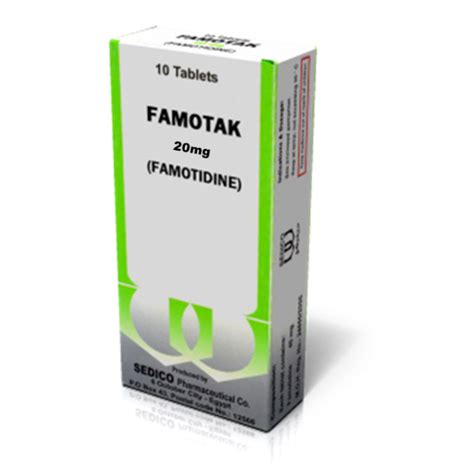 FAMOTAK 20 MG 20 TAB -