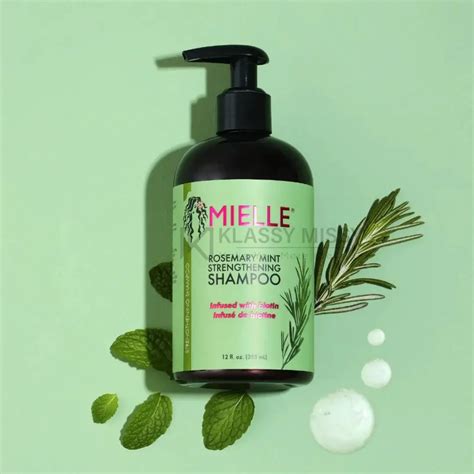 MIELLE ROSEMARY STRENGTHENING SHAMPOO 355ML %%