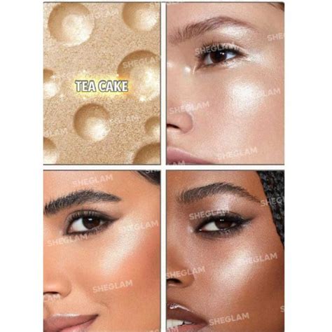 SHEGLAM LUNAR GLOW HIGHLIGHTER (TEA CAKE)