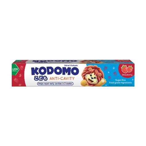 KODOMO TOOTHPASTE KID STRAWBERRY 80G