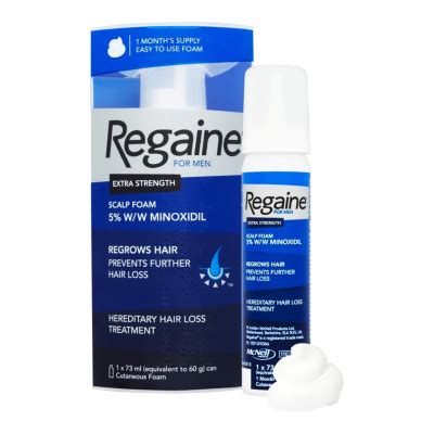 REGAINE 5% TOPICAL FOAM 73 ML --