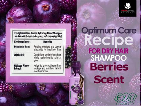 EVA RECIPE SHAMPOO FOR DRY HAIR BERRIES SCENT 350ML