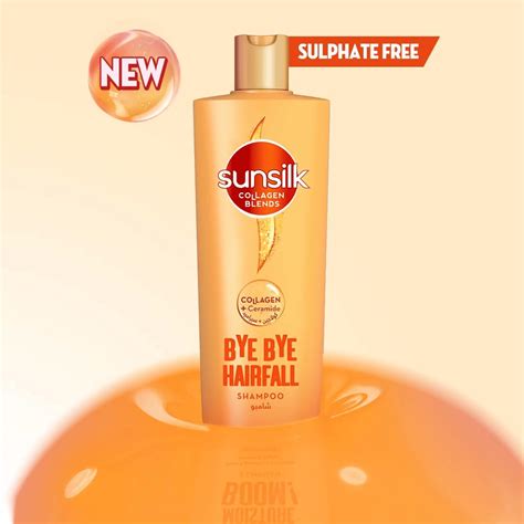 SUNSILK SHAMPOO BYE BYE HAIRFALL 350ML