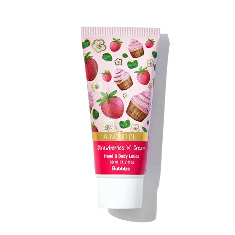 BUBBLZZ BODY LOTION STRAWBERRIES N CREAM150ML