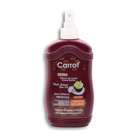 CARROT SUN OIL COCOA BUTTER SPRAY 200ML %%