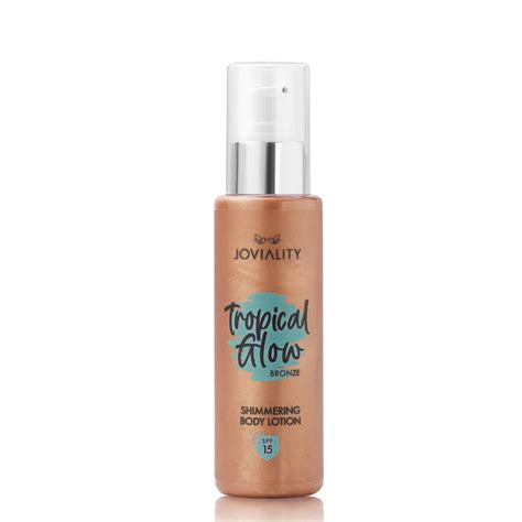 JOVIALITY TROPICAL GLOW BRONZE SPF15 BODY LOTION 120ML