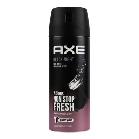 AX BODY SPRAY (BLACK NIGHT) 150ML OFF 25LE