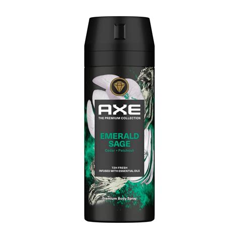 AX PREMIUM BODY SPRAY (EMERALD SAGE) 150ML