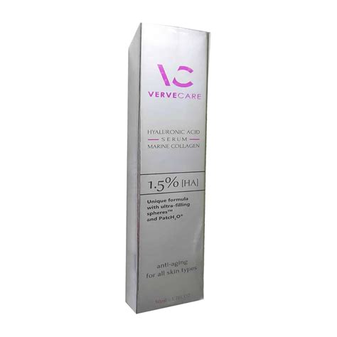 VERVE CARE HYALURONIC ACID SERUM MARINE COLLAGEN SERUM 50ML