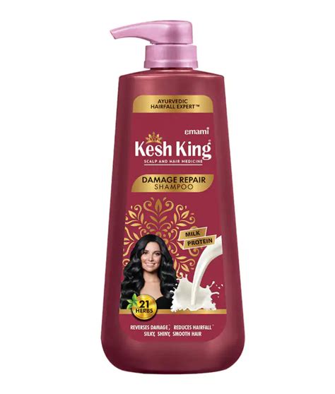 KESH KING DAMAGE SHAMPOO MILK PROTEIN 600ML