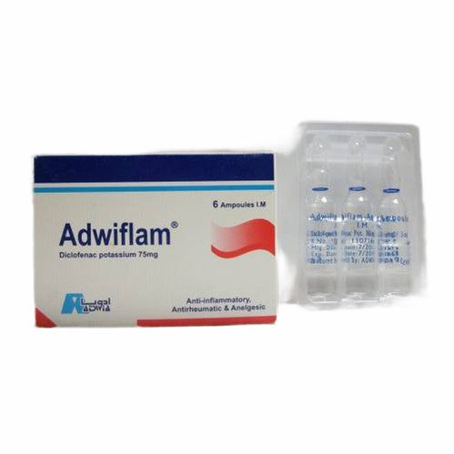 ADWIFLAM 75 MG 6AMP 3 ML ---
