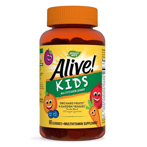 ALIVE KIDS MULTIVITAMIN 60 GUM