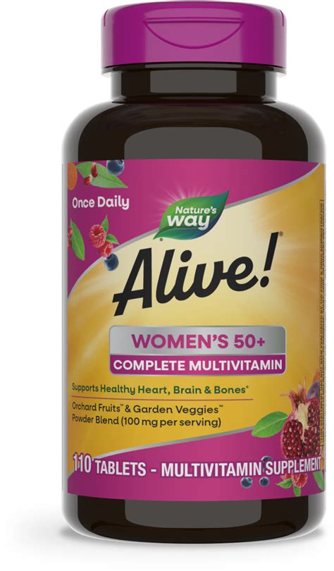 ALIVE MULTIVITAMIN WOMEN +50 50TAB
