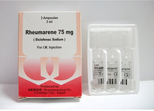 RHEUMARENE 75 MG 3 ML 3 AMP --