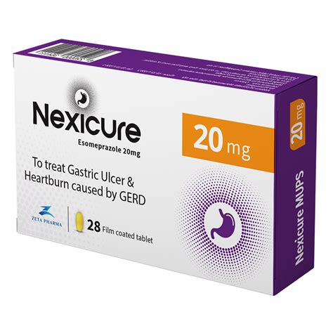 NEXICURE 20 MG 14 TAB ---
