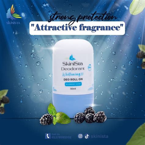 SKINISTA DEO ROLL ON BLUBERRY SCENT 50ML