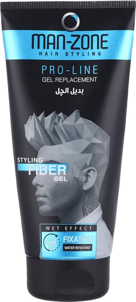 MAN ZONE INVISIBLE FIBER GEL (HIGH SHINE) 175ML