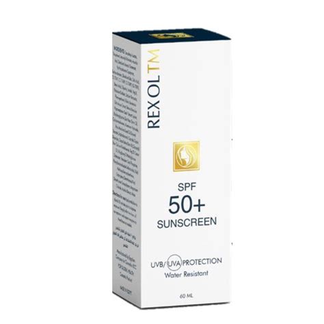 REXOL TM SUNSCREEN SPF +50 60ML