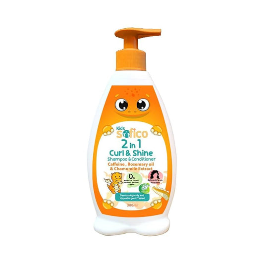 SOFICO KIDS 2&1 CURL&SHINE SHAMPOO&COND 300ML