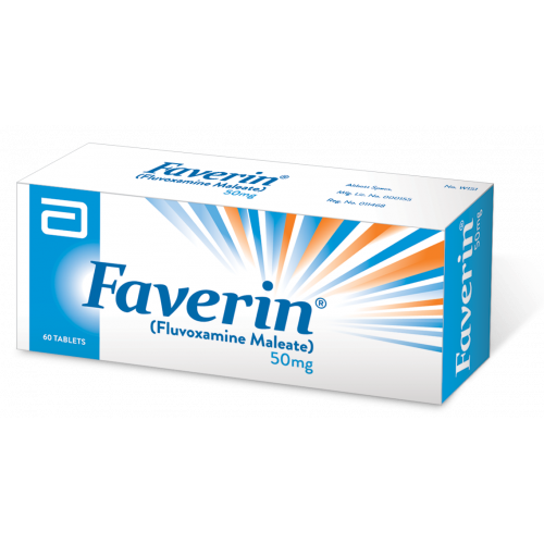 FAVERIN 50 MG 60 TAB ---