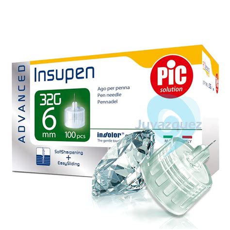 PIC INSUPEN ADVANCED 32G 6MM (100PCS) Pen Nib