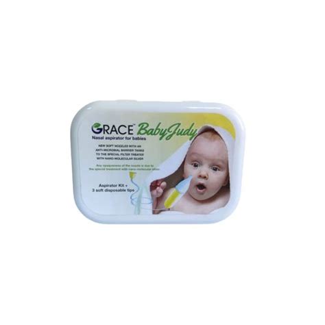 GRACE BABY JUDY NASAL ASPIRATOR 10 FLEXIBLE DISPOSABLE TIPS