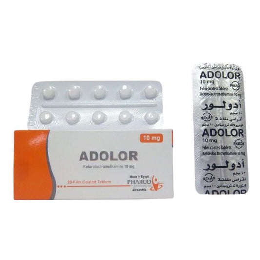 ADOLOR 10 MG 20 TAB --