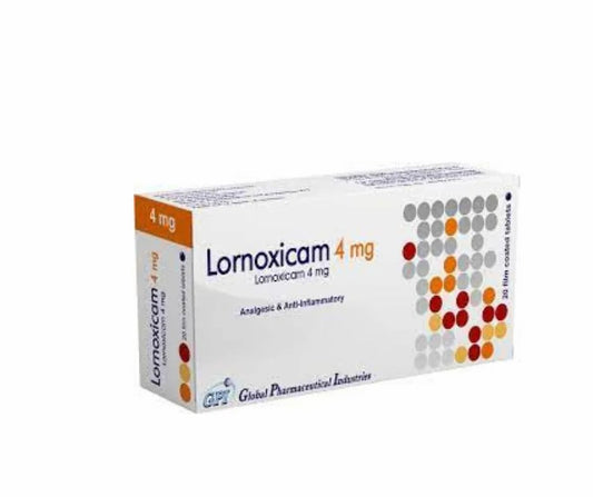 LORNOXICAM 4 MG 20 TAB ---