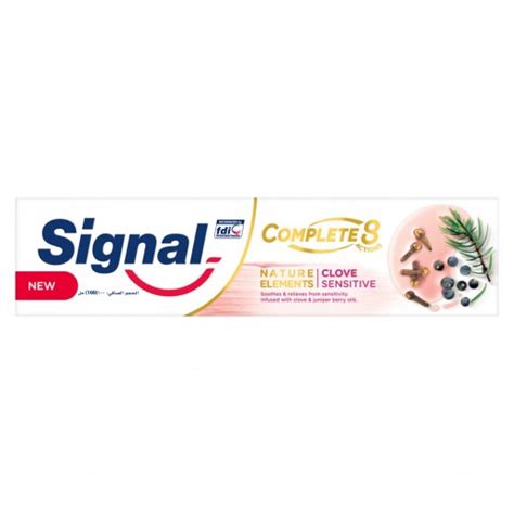 SIGNAL COMPLETE 8 CLOVE SENSITIVE 100ML OFF 7LE