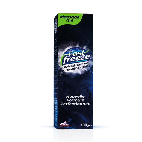 FAST FREEZE MASSAGE GEL 100 GM -