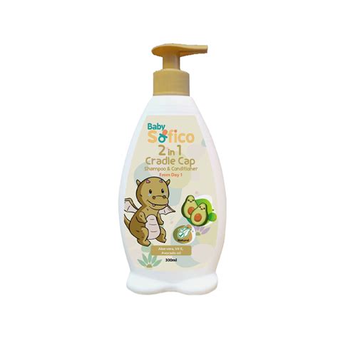 SOFICO BABY 2&1 CRADLE&CAP SHAMPOO&COND 300ML