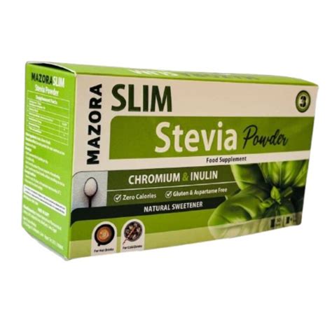 MAZORA SLIM STEVIA POWER 50packs