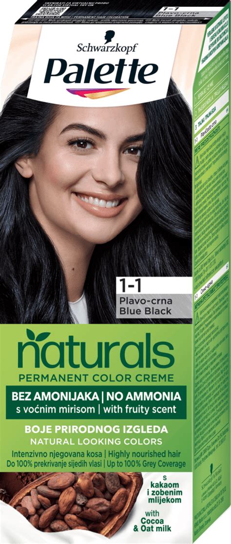 PALETTE NATURALS COLO CREME 1-1 BLUE BLACK