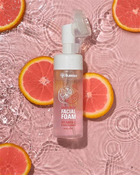 BUBBLZZ GRAPEFRUIT FACIAL FOAM 150ML