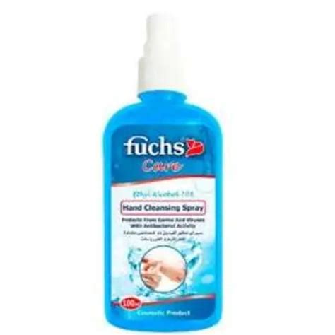 FUCHS CARE ALCOHOL HAND SPRAY 120ML