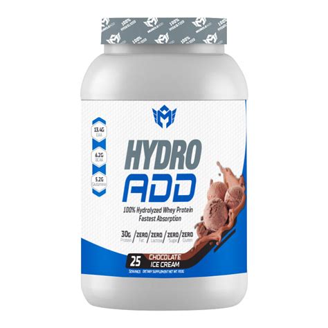 MUSCLADD HYDRO ADD 25SERV CHOCOLATE 900G