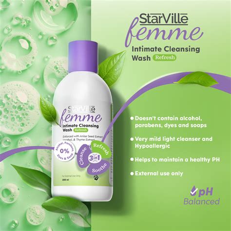 STARVILLE FEMME INTIMATE CLEANSING (REFRESH) 200ML