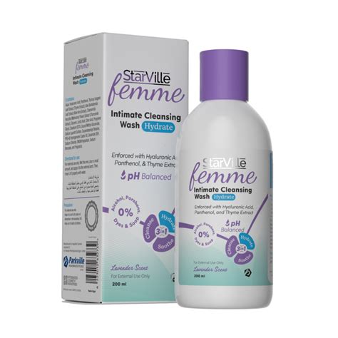 STARVILLE FEMME INTIMATE CLEANSING (HYDRATE) 200ML
