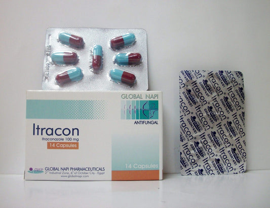 ITRACON 100 MG 14 CAP --
