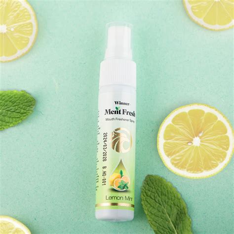 WINNER MENT FRESH LEMON MINT SPRAY 30ML