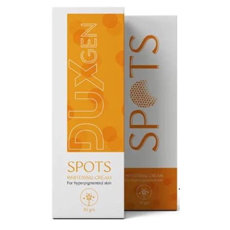 DUXGEN SPOTS WHITENING CREAM 50 GM