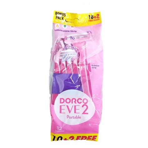 DORCO EVE 2 PORTABLE FW 10+2 PCS Women's Hair Clipper with Movable Head