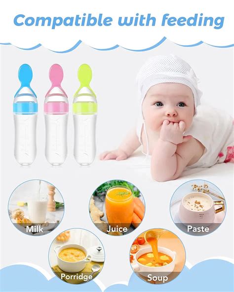 BABY TIME FEEDING BOTTLE WITH SPOON 225ML (BT086)