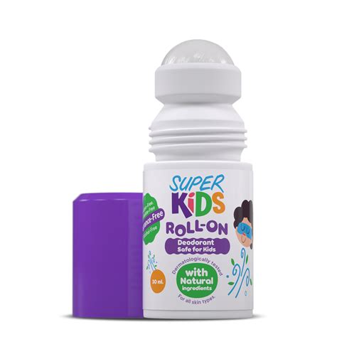 SUPER KIDS DEOD ROLL-ON (PINEAPPLE+FRAGRANCE FREE) 30 ML OFF50