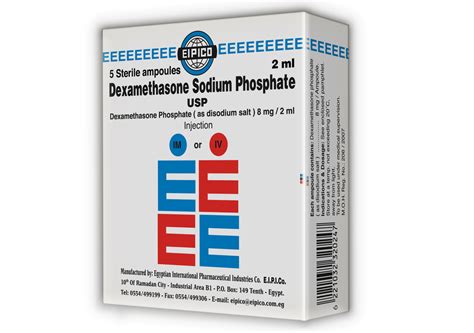 DEXAMETHASONE SODIUM PHOSPHATE 5AMP EIPCO--