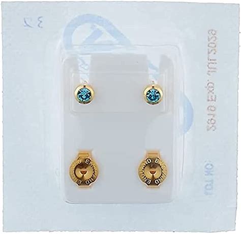 NINA WHITE MINI (5556) Medical Earring