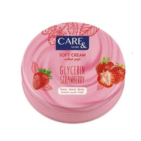 CARE & MORE SOFT CREAM STRAWBERRY 75ML