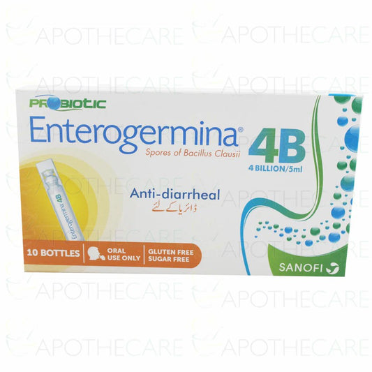 ENTEROGERMINA 4 BILLION ORAL SUSP. 10 MINI BOTTLE---